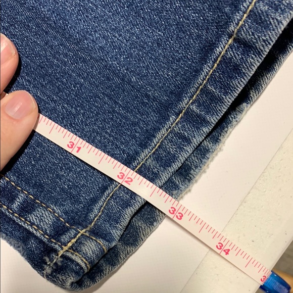 American Eagle - Classic Blue Women's Jeans 4Reg - 4x32 0478‎ Stretch - Picture 4 of 9